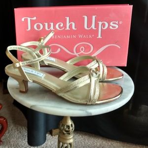 New Dressy Gold Sandals